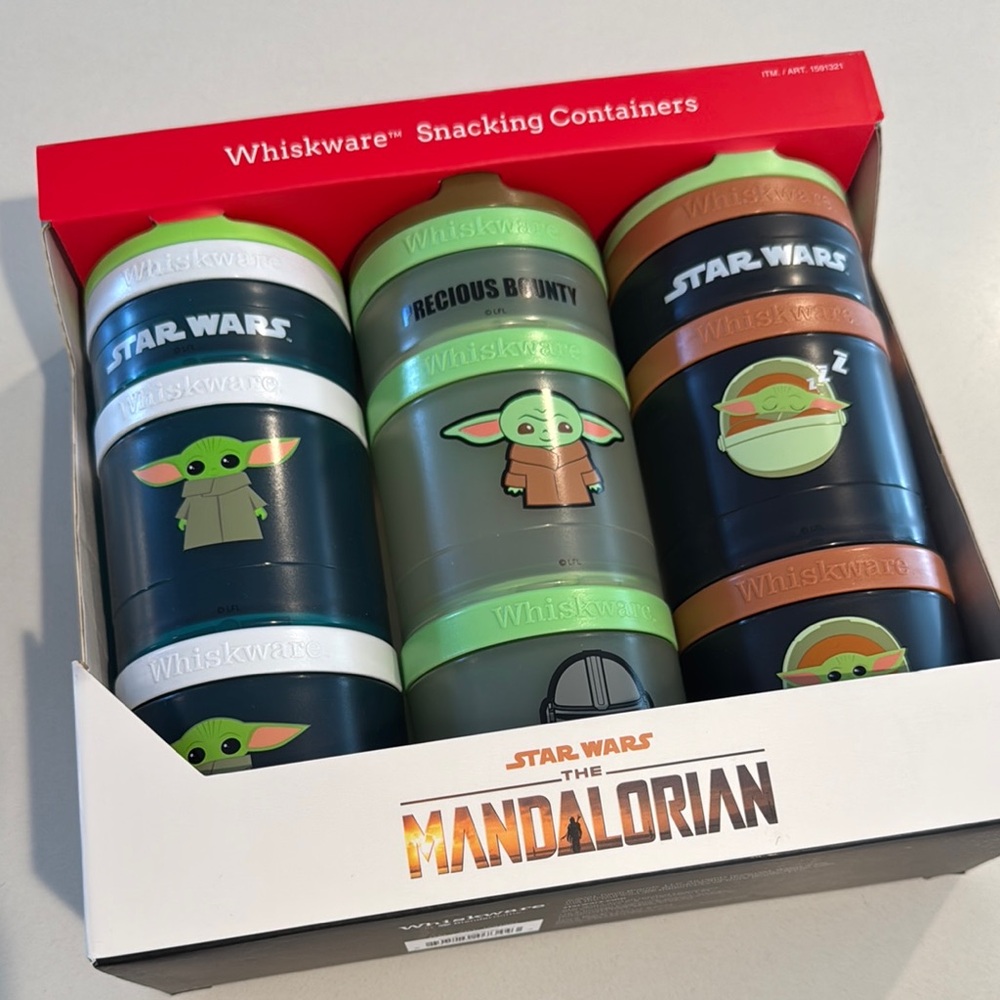 Whiskware Star Wars Mandalorian Snacking Containers